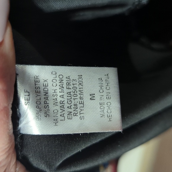 Andrée By Unit Black Velvet Kimono - Picture 8 of 9